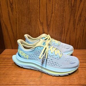 Hoka One One Women's Kawana Size 9B Soom Blue Athletic Running Shoes Sneakers
